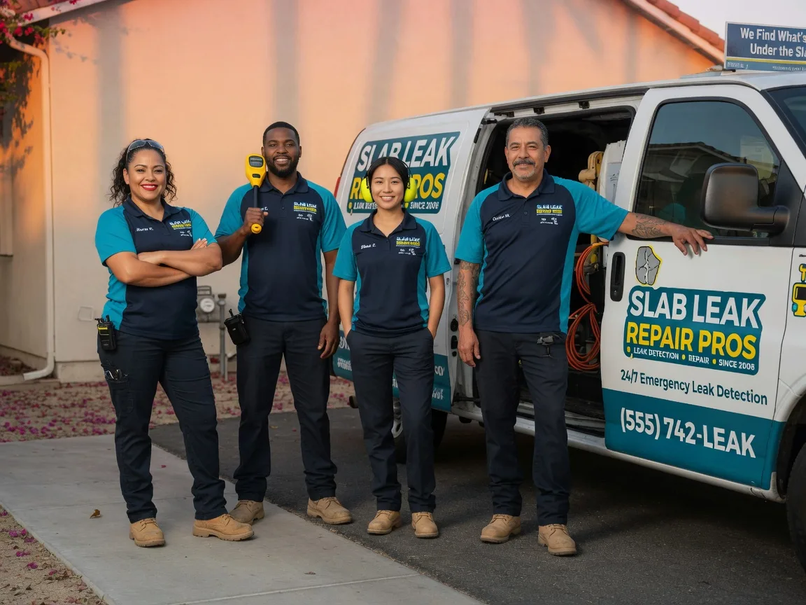 Slab Leak Repair company in Mount Airy, LA